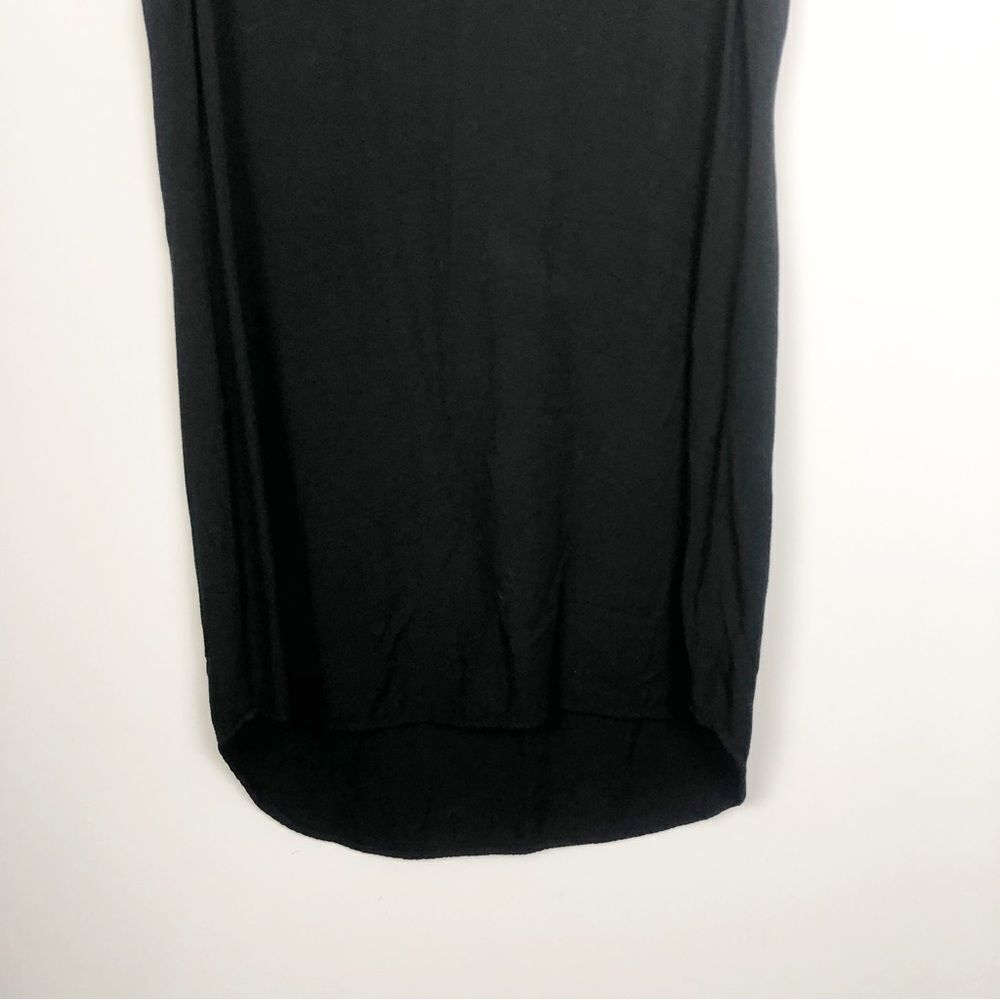 CLOTH & STONE | Black V-Neck Sleeveless Tank Dress Women’s Size Medium - Picture 5 of 8
